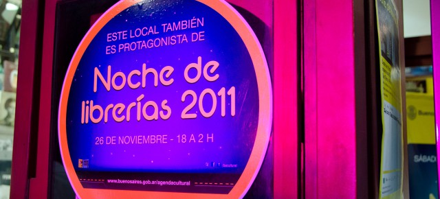 Noche de librerías